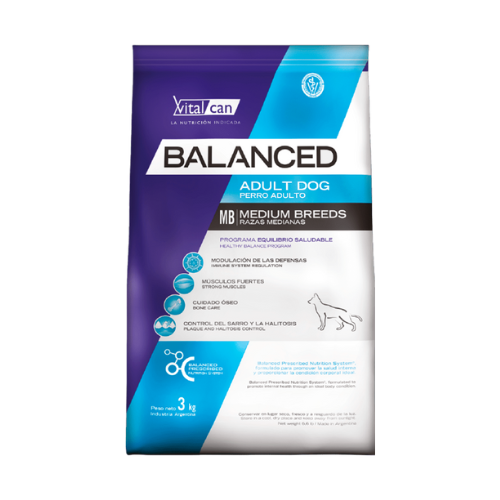 Vital Balanced Adulto Raza Mediana - Mi Huella