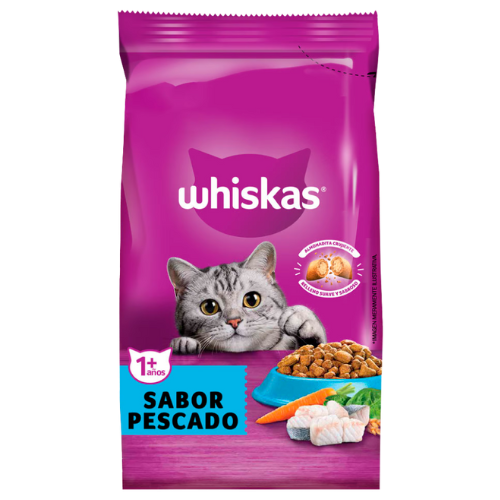 Whiskas Gatos Adultos sabor pescado - mi huella